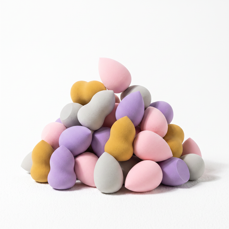 15-count Makeup Sponge Set Latex-Free and High-definition Set of 15 makeup blenders For Powder Cream and Liquid, Super Soft Sponges (random colours with 3 mixed shapes), 4cm*6cm medium size.