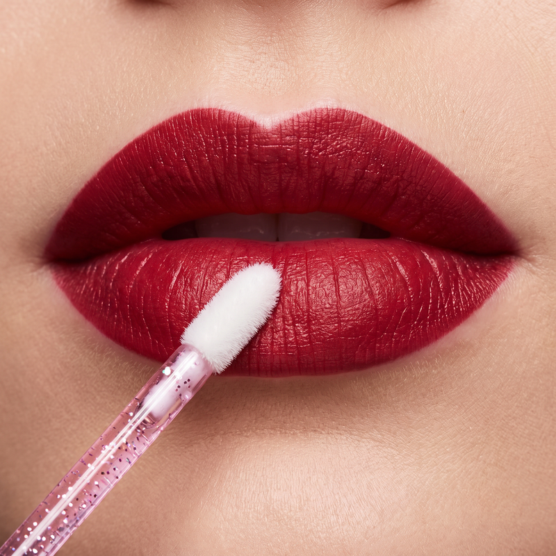 100-Count Disposable Lip Applicators – Lint-Free Doe Foot Wands for Lip Gloss, Lipstick & Precise Lip Makeup Application.