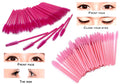 300-Count Disposable Eyelash Spoolies – Mascara Wand Applicator for Lash Extensions, Eyebrow Grooming & Eye Makeup